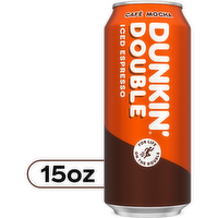 Dunkin' Double Café Mocha Iced Espresso Can - 15 Fluid Ounce