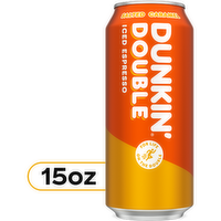 Dunkin' Double Salted Caramel Iced Espresso Can - 15 Fluid Ounce