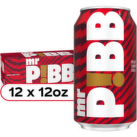 Mr. Pibb Cherry Cola Soda Cans - 144 Fluid Ounce