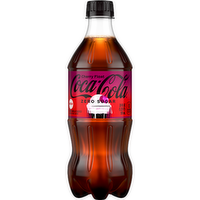 Coca-Cola Zero Sugar Cherry Float Soda Bottle - 20 Fluid Ounce