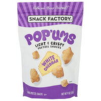 Snack Factory White Cheddar Pretzels Pop' Ums - 9 Ounce