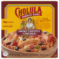 Cholula Smoky Chipotle Chicken Frozen Burrito Bowl - 0.56 Pound