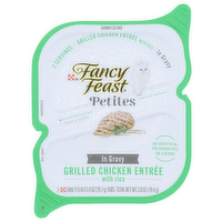 Fancy Feast Petites In Gravy Grilled Chicken Entree With Rice - 1.4 Ounce - 2 Count