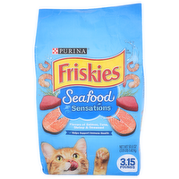 Purina Flavors Of Salmon, Tuna, Shrimp & Seaweed Friskies Cat Food - 50.4 Ounce