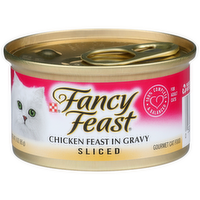 Fancy Feast Chicken In Gravy Sliced Gourmet Cat Food - 3 Ounce