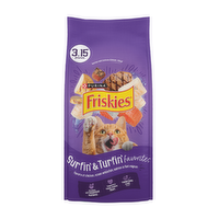 Purina Friskies Cat Food Surfin And Turfin Favorites Flavors Of Chicken - 3.15 Pound