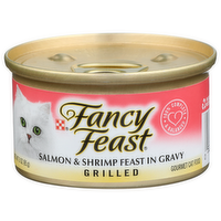 Fancy Feast Salmon & Shrimp In Gravy Grilled Gourmet Cat Food - 3 Ounce