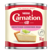 Carnation Nestlé Sweetened Condensed Milk, Shelf Canned Milk Sweet - 13.97 Ounce