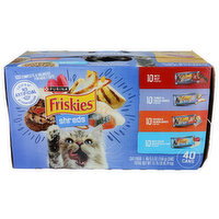 Purina Friskies Variety Pack Shreds Wet Cat Food - 0.344 Pound - 40 Count