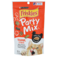 Purina Friskies Original Crunch Party Mix Cat Treats - 2.1 Ounce