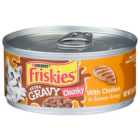 Purina Friskies Chicken Savory Gravy Extra Chunky - 5.5 Ounce