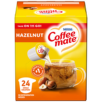 Coffee mate Nestle Hazelnut Liquid Creamer Singles - 9 Ounce