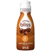 Natural Bliss Liquid Creamer Chocolate Caramel Truffle - 32 Ounce