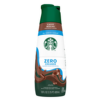 Starbucks Zero Sugar Chocolate Flavored Coffee Creamer, Inspired By Caffe Mocha - 28 Ounce