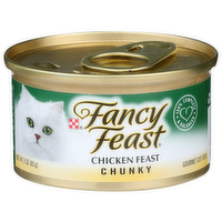 Purina Fancy Feast Chicken Chunky Gourmet Cat Food - 3 Ounce