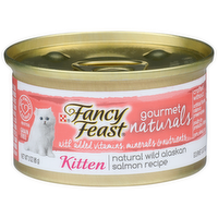 Fancy Feast Gourmet Naturals Natural Wild Alaskan Salmon Recipe Cat Food - 3 Ounce