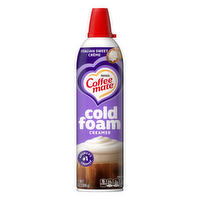 Coffee mate Italian Sweet Crème Flavored Cold Foam Creamer, Non-Dairy, 50 Servings - 14 Ounce