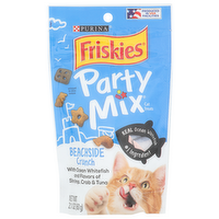 Purina Friskies Beachside Crunch Party Mix Cat Treats - 2.1 Ounce
