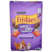 Purina Friskies Surfin' & Turfin' Favorites Cat Food - 16 Pound