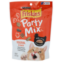 Purina Friskies Original Crunch Party Mix Cat Treats - 6 Ounce