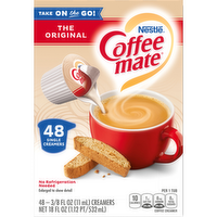 Coffee mate Nestle Original Liquid Creamer Singles - 18 Ounce