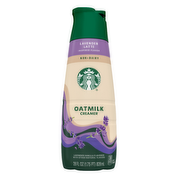 Starbucks Non-Dairy Lavender Vanilla Flavored Creamer, Oatmilk Coffee Creamer - 28 Ounce