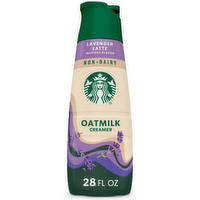 Starbucks Non-Dairy Lavender Vanilla Flavored Creamer, Oatmilk Coffee Creamer - 28 Ounce