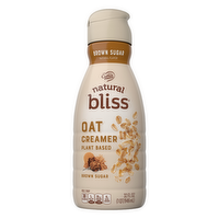 Natural Bliss Coffee Mate Plant Based Brown Sugar Flavored Oat Creamer Liquid - 32 Ounce