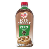 Coffee mate Mocha Flavored Iced Coffee, Zero Sugar, Non Dairy Ready To Drink - 50 Ounce