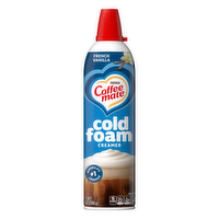 Coffee mate French Vanilla Flavored Cold Foam Creamer, Non-Dairy, 50 Servings - 14 Ounce