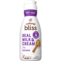 Natural Bliss Sweet Cream Liquid Coffee Creamer - 32 Ounce