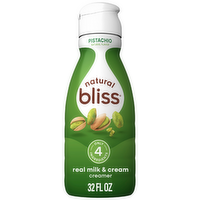 Natural Bliss Coffee Mate Pistachio Flavored Creamer - 32 Ounce