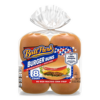 Ball Park White Burger Buns, , Each Hamburger Bag - 15 Ounce
