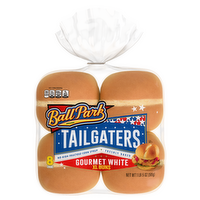 Ball Park Tailgaters Gourmet Extra Large Buns, , Each White Hamburger Bag - 21 Ounce
