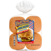 Ball Park Jumbo Seeded Burger Buns - 18.25 Ounce