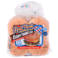 Ballpark Everything Burger Buns - 0.125 Pound - 8 Count