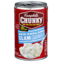 Campbell's Chunky New England Clam Chowder Soup - 18.8 Ounce
