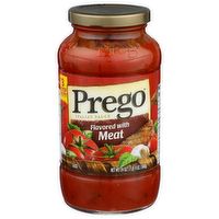 Prego Flavored With Meat Italian Sauce - 24 Ounce