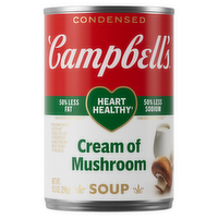 Campbell's Condensed Heart Healthy Cream Of Mushroom Soup - 10.5 Ounce