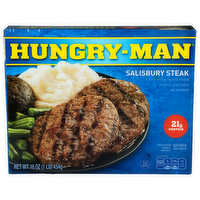 Hungry-Man Salisbury Steak - 16 Ounce