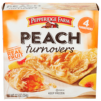 Pepperidge Farm Peach Turnovers - 3.125 Ounce - 4 Count