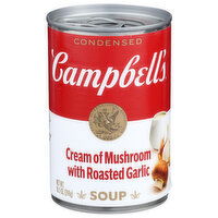 Campbell's Cream Of Mushroom With Roasted Garlic Condensed Soup - 10.5 Ounce