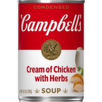 Campbell's Condensed Cream Of Chicken Soup With Herbs, Can - 10.5 Ounce