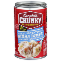 Campbell's Chunky Baked Potato With Cheddar & Bacon Bits Soup - 18.8 Ounce
