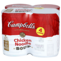 Campbell's Chicken Noodle Condensed Soup - 10.75 Ounce - 4 Count