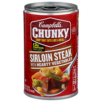 Campbell's Chunky Sirloin Steak With Hearty Vegetables Soup - 18.8 Ounce