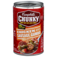 Campbell's Chunky Chicken And Sausage Gumbo Soup - 18.8 Ounce