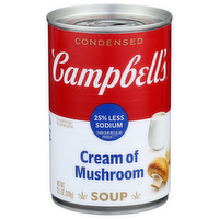 Campbell's Cream Of Mushroom Condensed Soup - 10.5 Ounce