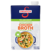 Swanson Natural Goodness Chicken Broth, Carton - 48 Ounce