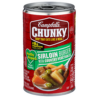 Campbell's Chunky Sirloin Burger With Country Vegetables Soup - 18.8 Ounce